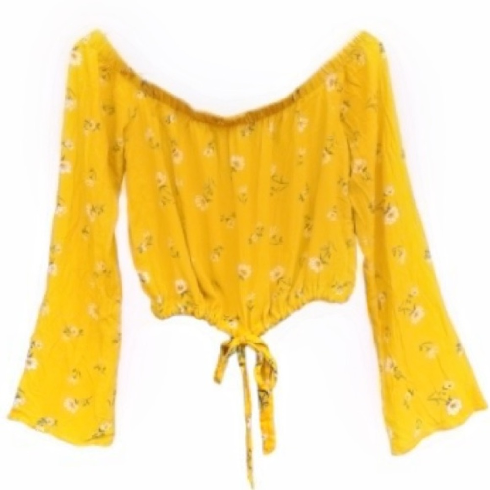 L.A Hearts yellow blouse